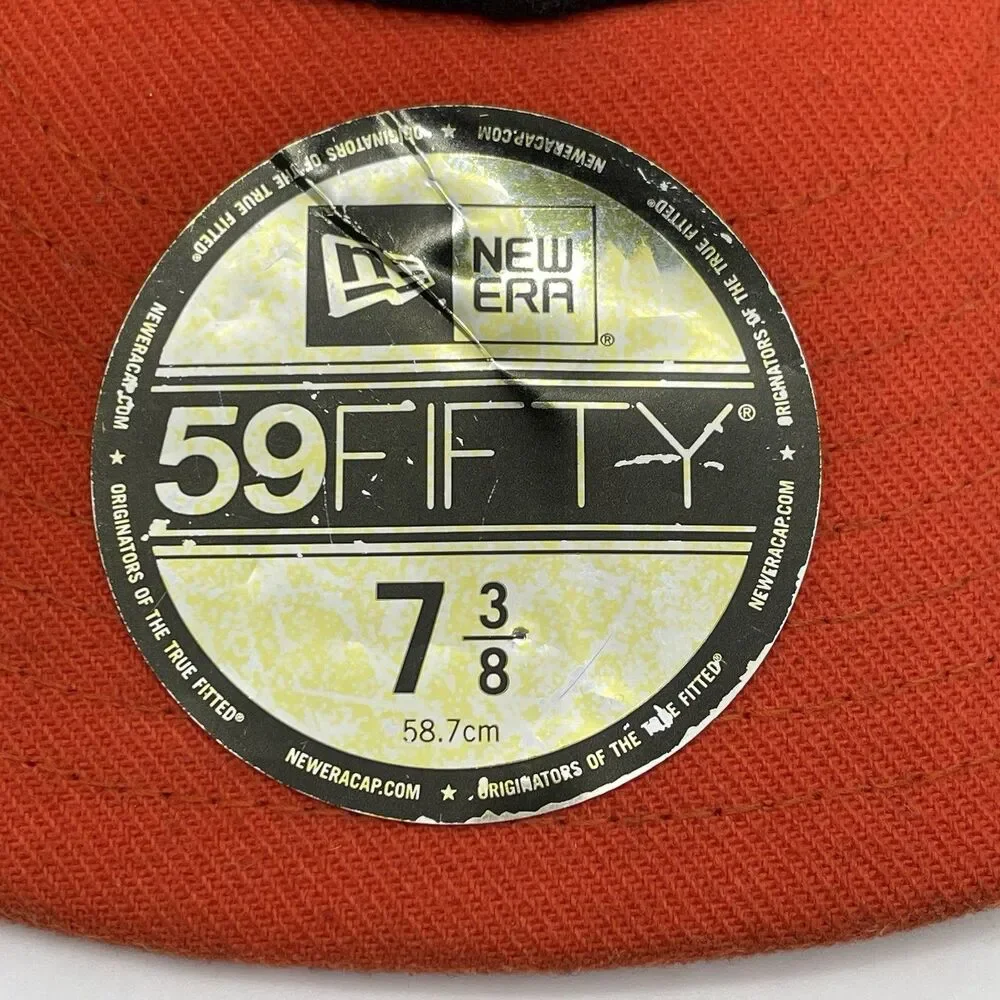 Vintage San Francisco Giants Hat New Era Cap 7 3/8 USA 2000s Y2K Era 2 Tone MLB